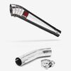 Lextek Stainless Steel MP4 Megaphone Exhaust 300mm with Link Pipe for Suzuki GSXR 600/750 (11- )