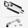 Lextek Stainless Steel YP4 Stubby Exhaust 200mm with Link Pipe for KTM 125/200 Duke (11-16)