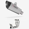 Lextek Stainless Steel XP10 Matt Exhaust System 210mm Low Level for Yamaha MT-09 (13-20)