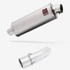 Lextek Stainless Steel OP1 Matt Exhaust 350mm with Link Pipe for BMW F800 GS (08-19) GT (13-19)