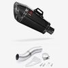 Lextek Carbon Fibre XP8C Exhaust 210mm Low Level with Link Pipe