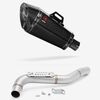 Lextek Carbon Fibre XP8C 210mm Exhaust with Link Pipe for Triumph Tiger 1050 (07-12)