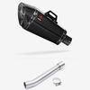 Lextek Carbon Fibre XP8C 210mm Exhaust with Link Pipe for Yamaha FZS 1000 (00-05)