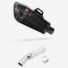 Lextek Carbon Fibre XP8C Exhaust 210mm with Link Pipe for Yamaha FZ1 (06-15)