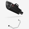 Lextek Carbon Fibre XP8C Exhaust System 210mm for Lexmoto Venom / Viper 125