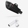 Lextek Carbon Fibre XP8C Exhaust 210mm with Link Pipe for BMW R 1200 GS (13-18)