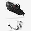 Lextek Carbon Fibre XP8C Exhaust System 210mm for Yamaha XJ6 Diversion (09-15)
