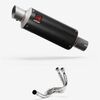 Lextek Carbon Fibre GP8C GP Stubby Exhaust System 240mm