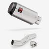Lextek Matt Stainless Steel CP1 150mm Exhaust with Link Pipe for Honda CB500 F/X (13-20)