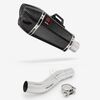 Lextek Carbon Fibre XP13C 210mm Exhaust with Link Pipe for Honda CB500 F/X (13-20)