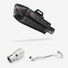 Lextek Carbon Fibre XP13C Exhaust System 210mm for Lexmoto Adrenaline (EFI) 125