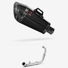 Lextek Carbon Fibre XP8C Exhaust System 210mm for Yamaha YZF-R125 / MT-125 (14-18)