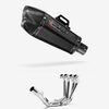 Lextek Carbon Fibre XP13C Exhaust System 210mm for Yamaha YZF R6 (06-16)