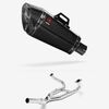 Lextek Carbon Fibre XP8C 210mm Exhaust System for BMW R 1200 GS (12-18) R 1200 R RS (14-18)