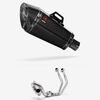 Lextek Carbon Fibre XP8C Exhaust System 210mm Low Level for Yamaha MT-07 Tracer (16-24)
