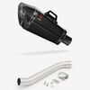 Lextek Carbon Fibre XP8C Exhaust 210mm with Link Pipes for Aprilia RSV 4 (09-14) Tuono (11-16)