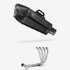 Lextek Carbon Fibre XP13C Exhaust System 210mm for Honda CBR650F/CB650F (14-19)