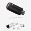 Lextek Carbon Fibre CP8C Exhaust System 150mm for Suzuki GSX-S 1000 F (15-20)