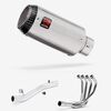 Lextek Matt Stainless Steel CP1 150mm Exhaust System for Suzuki GSF 600/650/1200 Bandit (95-06)