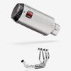 Lextek Matt Stainless Steel CP1 150mm Exhaust System for Kawasaki Z800 (13-16)