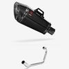 Lextek Carbon Fibre XP8C Exhaust System 210mm for Suzuki GSX-R 125 (17-24) GSX-S 125 (17-24)