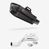 Lextek Carbon Fibre XP13C Exhaust 210mm with Link Pipe for Yamaha MT-10 (16-)