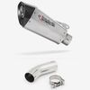 Lextek Matt Stainless Steel XT10 210mm Exhaust with Link Pipe for BMW S1000RR (15-16)