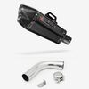 Lextek Carbon Fibre XP13C Exhaust 210mm with Link Pipe for Honda CB1000R (08-17)