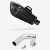 Lextek XP8C Carbon Fibre Exhaust 210mm with Link Pipe for Honda CB1000R (08-17)