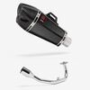 Lextek Carbon Fibre XP13C 210mm Exhaust System for Lexmoto Diablo 125 / SRT125