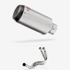 Lextek Stainless Steel CP1 Matt Carbon Tip Exhaust System 150mm