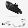 Lextek Carbon Fibre XP8C Exhaust System 210mm for Suzuki GSXR 600/750 (11>)